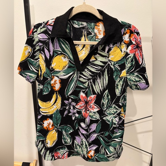 Cuddl Duds Black Riviera Crepe Knit Paradise Stretch Loungewear Set - Small - Picture 2 of 6